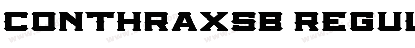 ConthraxSb Regula字体转换
